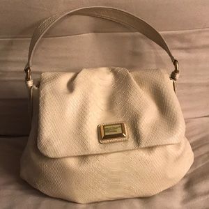 Marc Jacobs Satchel/ CrossBody Ivory Snake Skin